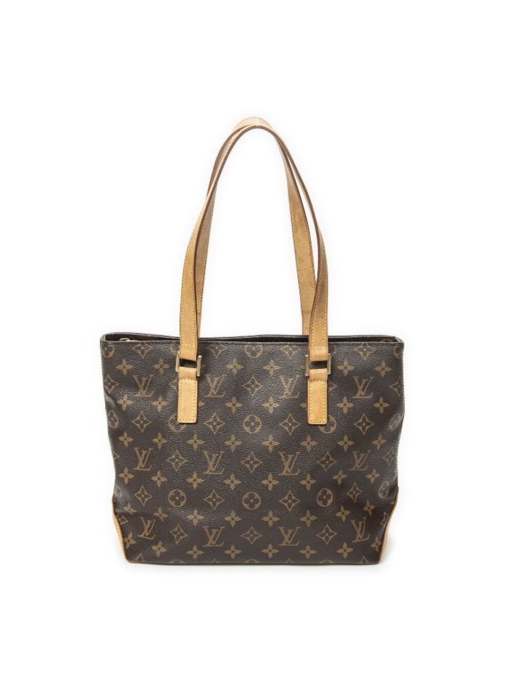 Louis Vuitton Cabas Piano Brown Monogram Canvas Tote